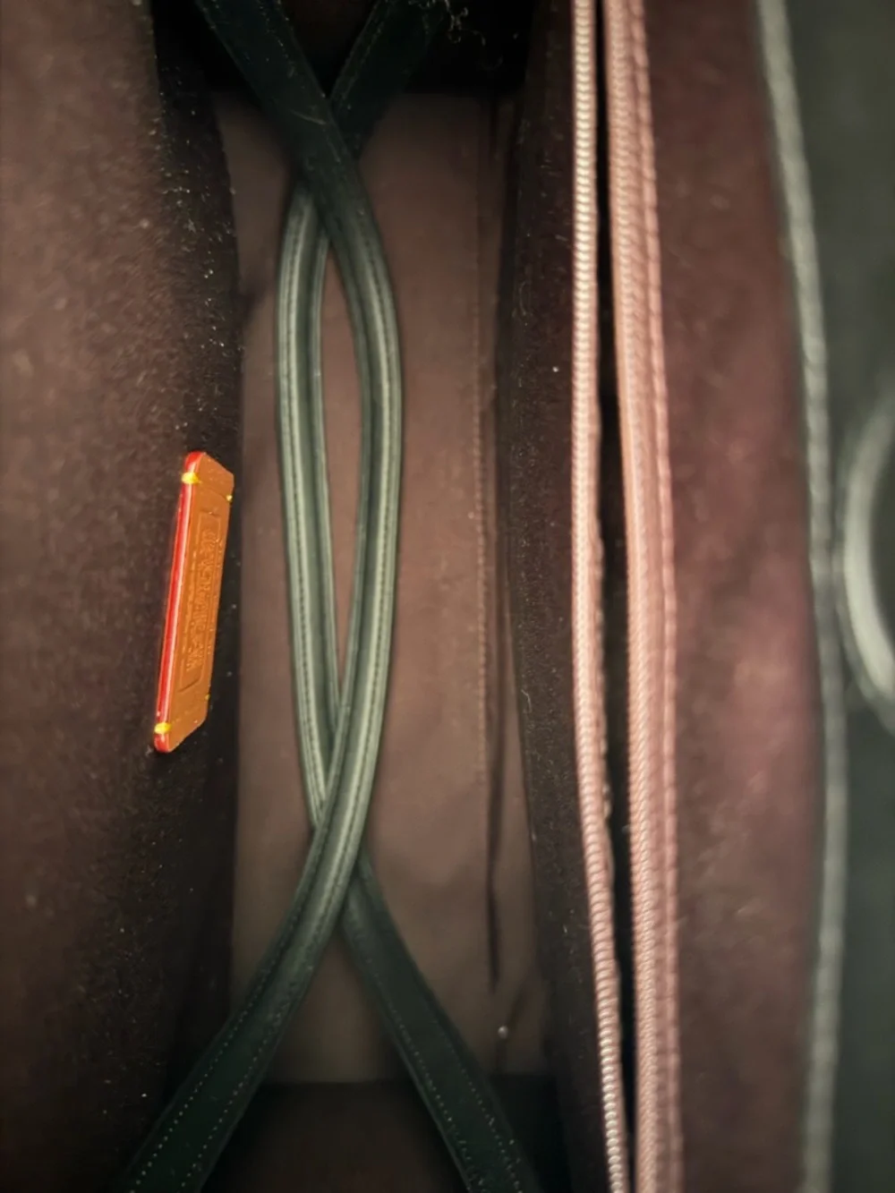 Coach Black Embossed Signature Large Maggie Tote with Gold Hardware - Picture 4 of 7